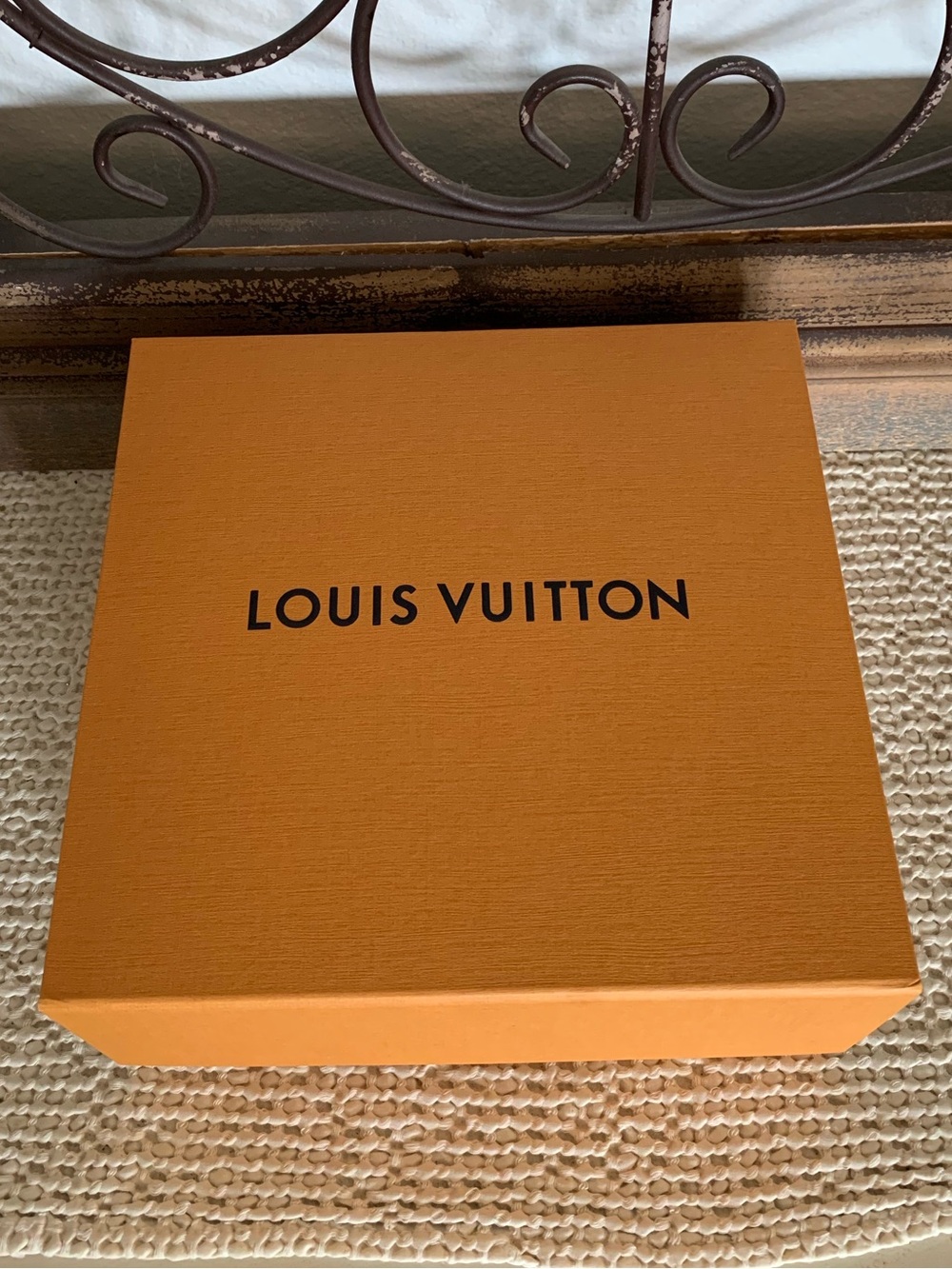 Authentic Louis Vuitton Medium Empty Gift Box Magnetic with Tissue, 10.25x10x5
